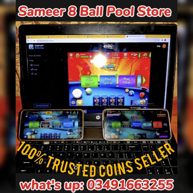 Sameer 8 Ball Pool Store 